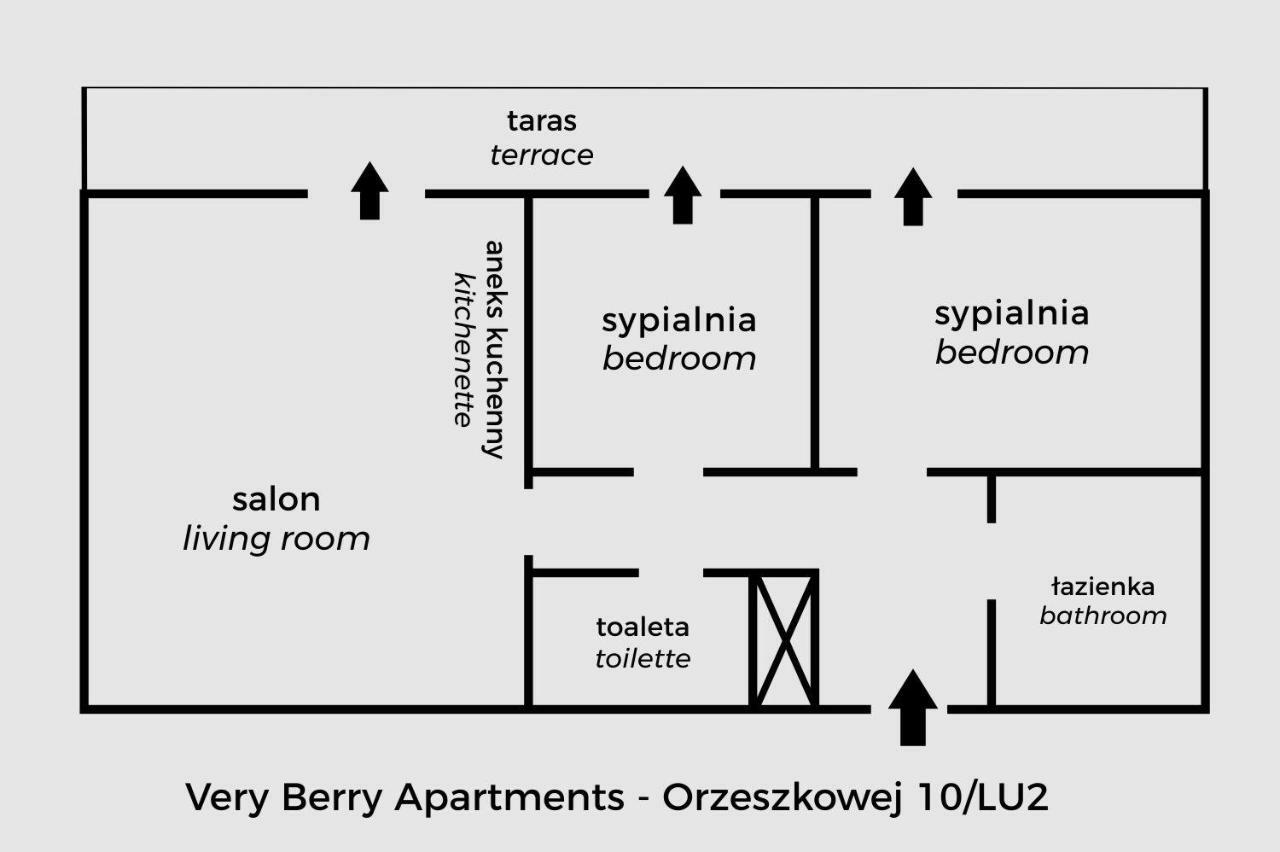Very Berry - Orzeszkowej 10 - Mtp Apartment, Parking, Balcony, Check In 24H Poznań Eksteriør billede
